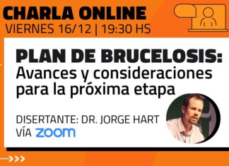 Charla online «Plan de Brucelosis: avances y consideraciones para la próxima etapa» Charla online "Plan de Brucelosis: avances y consideraciones para la próxima etapa".