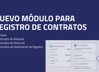 Nuevo módulo para Registro de Contratos Nuevo Módulo para Registro de Contratos.