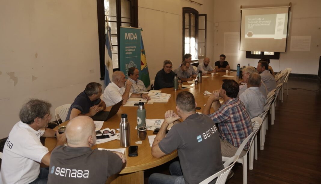 Participamos de la reunión mensual de la Comisión Provincial de Sanidad Animal.