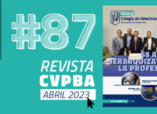 Nueva edición de la revista del CVPBA Revista CVPBA 87