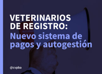 Nuevo sistema de pagos para los Veterinarios de Registro