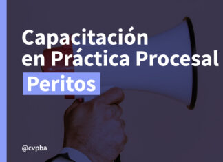 Información: Capacitación en Práctica Procesal – Peritos