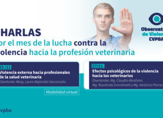 Noviembre: Mes de la Lucha contra la Violencia hacia la profesión Veterinaria
